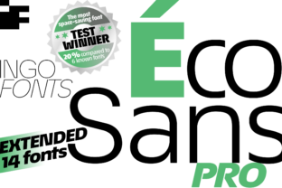 Éco Sans Pro Extended: A Bold Web Design Typeface